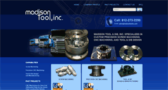 Desktop Screenshot of madisontoolinc.com